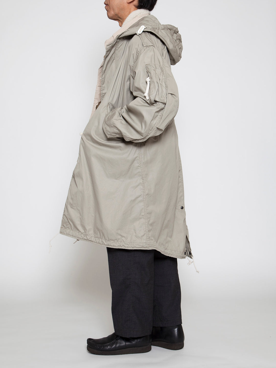 THE CORONA UTILITY - CJ011・M-51 Parka Shell / High Density Cotton Gabardine - Sand Beige