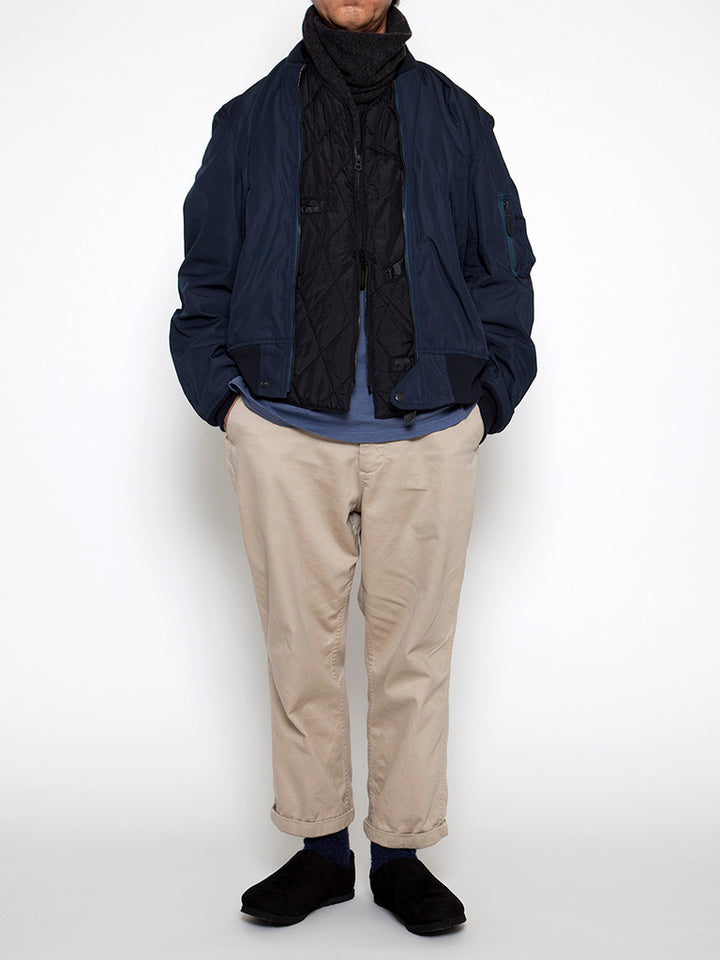 CJ042・L-2A / Ester Gabardine - Navy