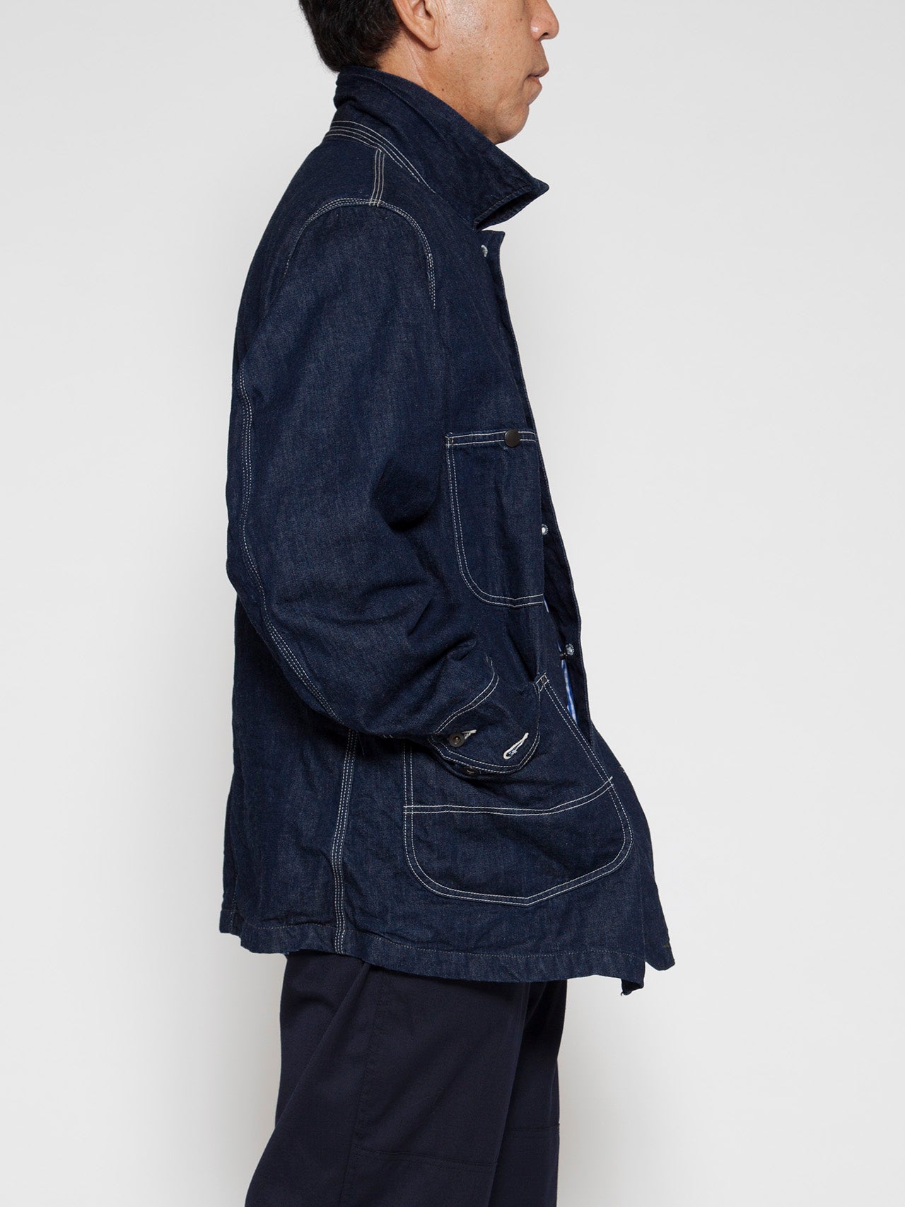 CJ043 - CORONA・Myrtle Work Coat / 10oz Indigo Denim
