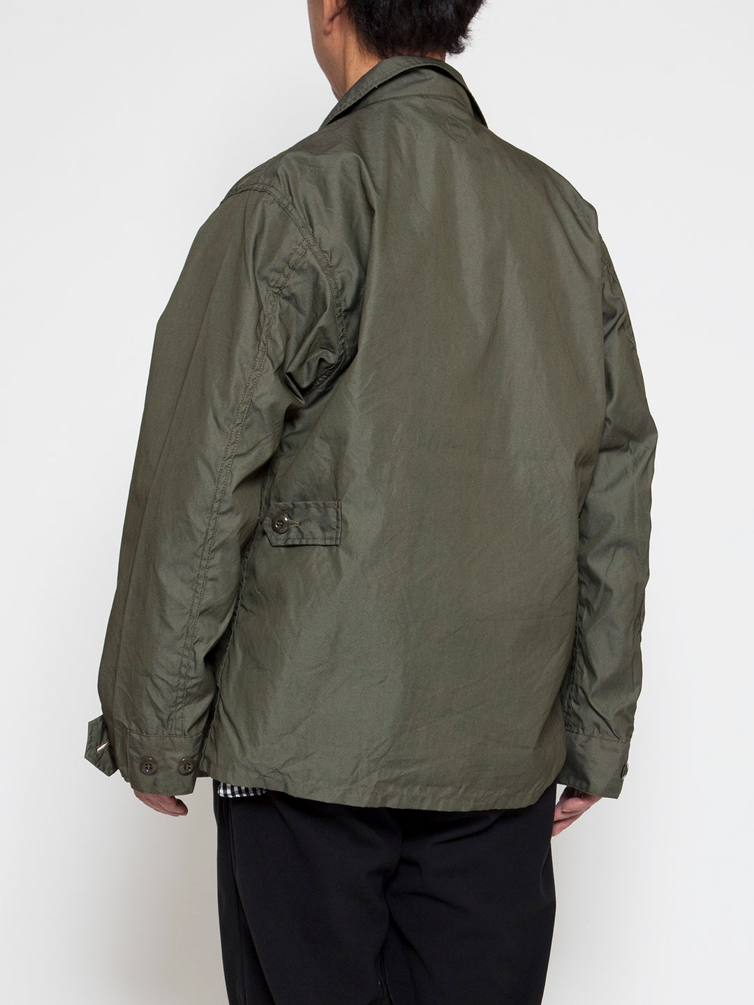 CJ096・Jungle Jacket / USMC M-51 NYCO Blocks - OD