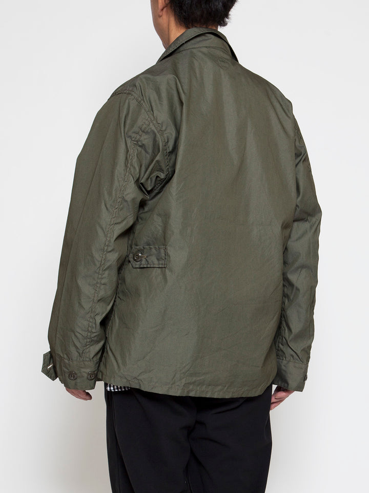 CJ096・Jungle Jacket / USMC M-51 NYCO Blocks - OD