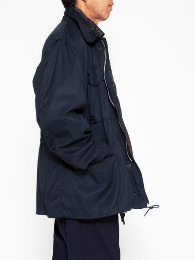 CJ112 - CORONA・M-65 Field Jacket / High Density Cotton Gabardine - Midnight Navy