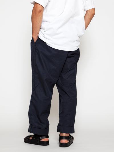 CP026E - CORONA・2T Desert Slacks / High Density Cotton Gabardine - Midnight Navy