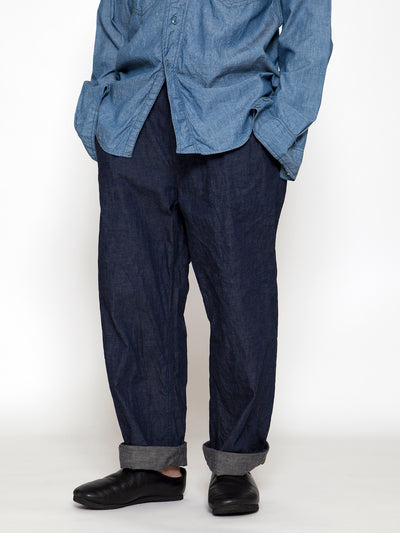 CP026E - CORONA・2T Desert Slacks / 8.5oz High Density Indigo Denim