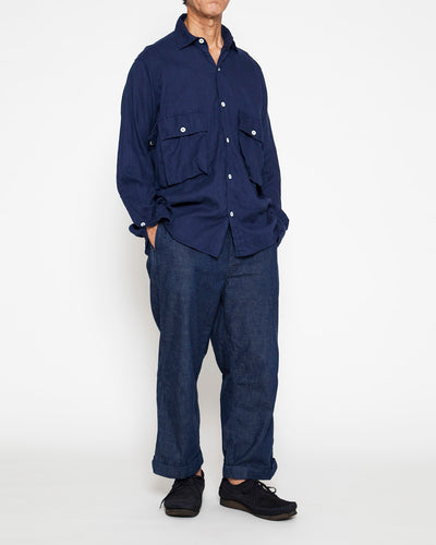 THE CORONA UTILITY・Hunter Hiker Jac Shirt / Navy