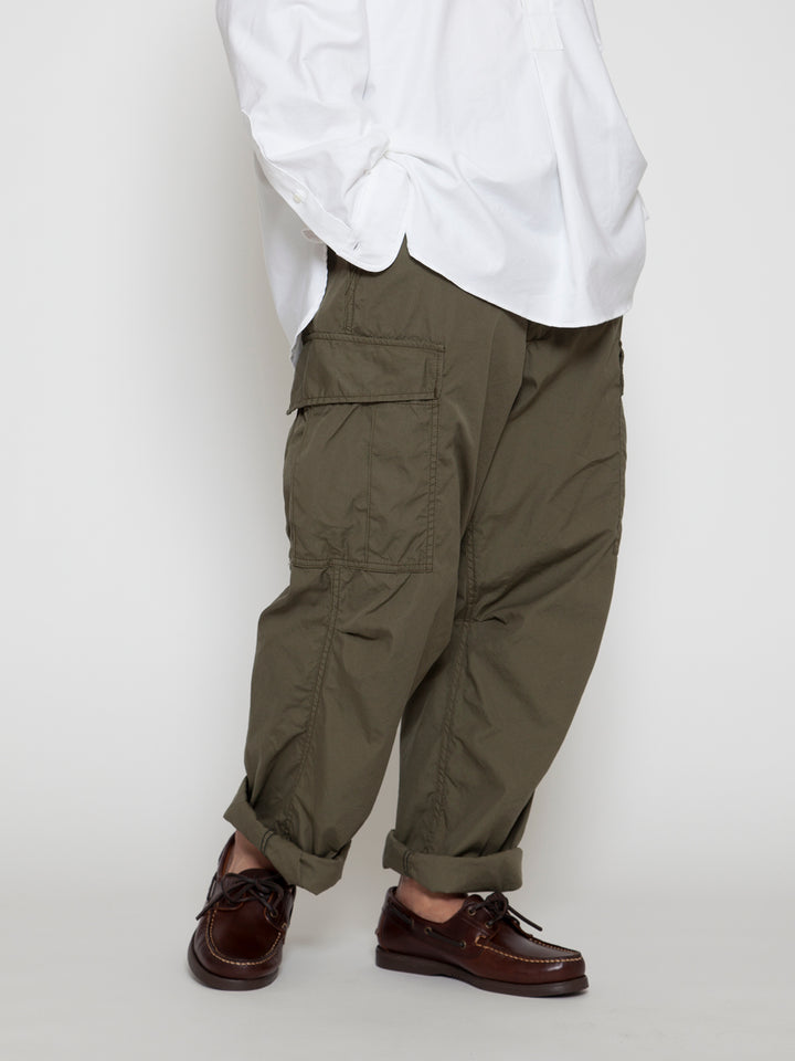 FATIGUE SLACKS - FP006E・"JUNGLE EASY SLACKS" / M-51 NYCO Blocks - OD