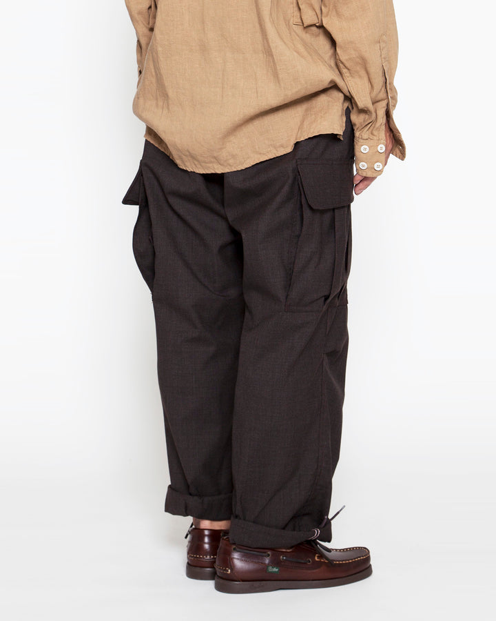 FP006E・JUNGLE EASY SLACKS / Heather Brown