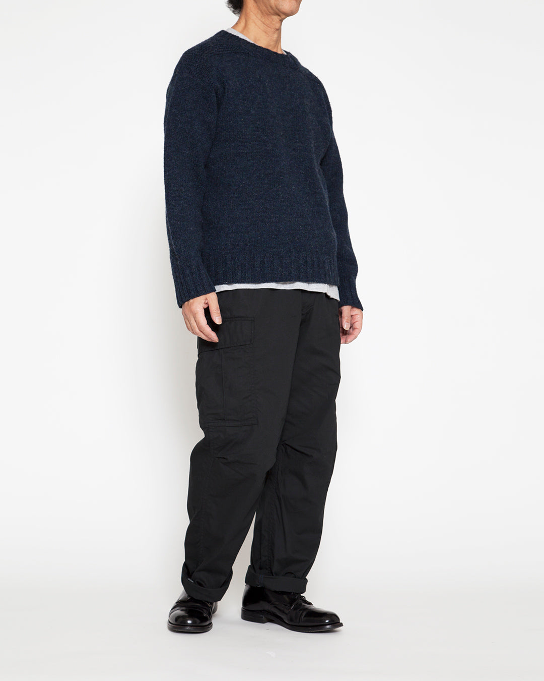 FP006E - A-1 CLOTHING × FATIGUE SLACKS "JUNGLE EASY SLACKS" / GI Poplin - Black