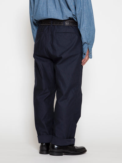 FP010 - FATIGUE SLACKS "DESERT SLACKS" / M-51 Backsatin - Navy