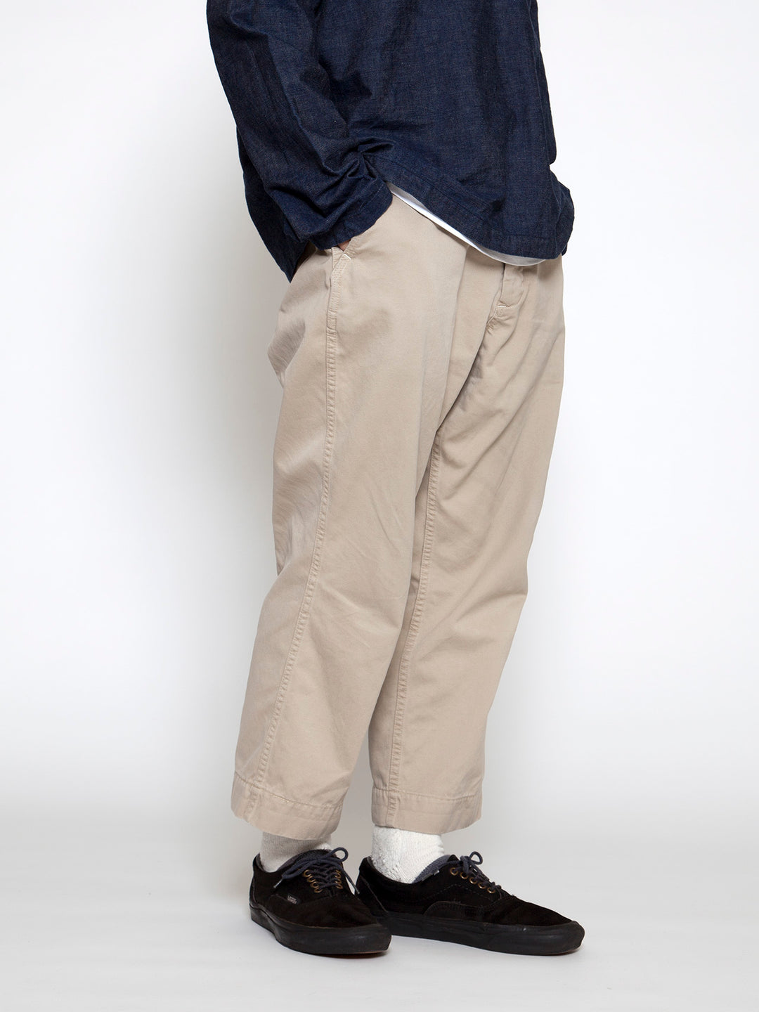 FATIGUE SLACKS - FP010・"DESERT SLACKS" / Cotton Chino Cloth - Khaki