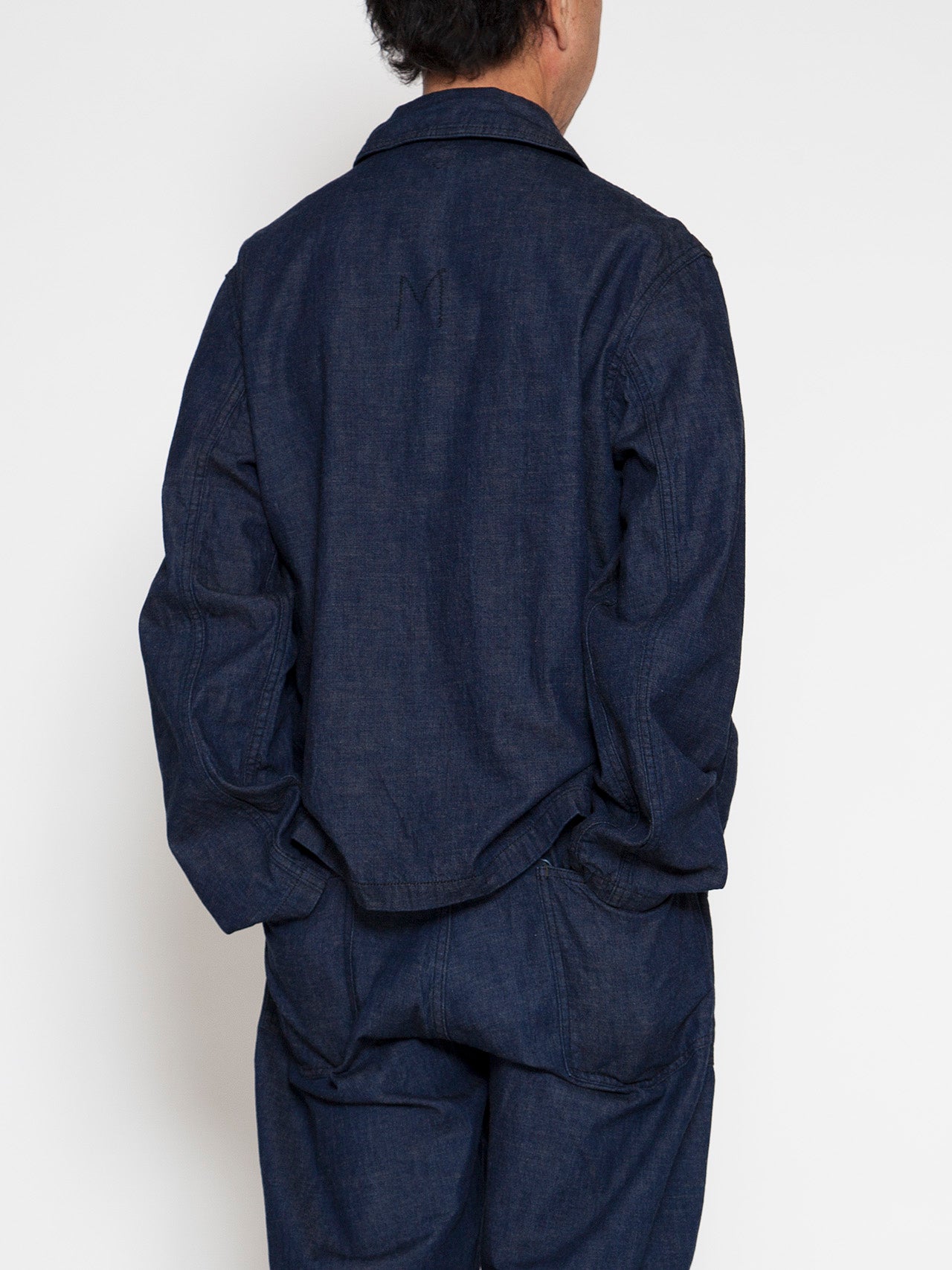 CJ004 - CORONA・Utility Navy Jumper / High Density Indigo Denim