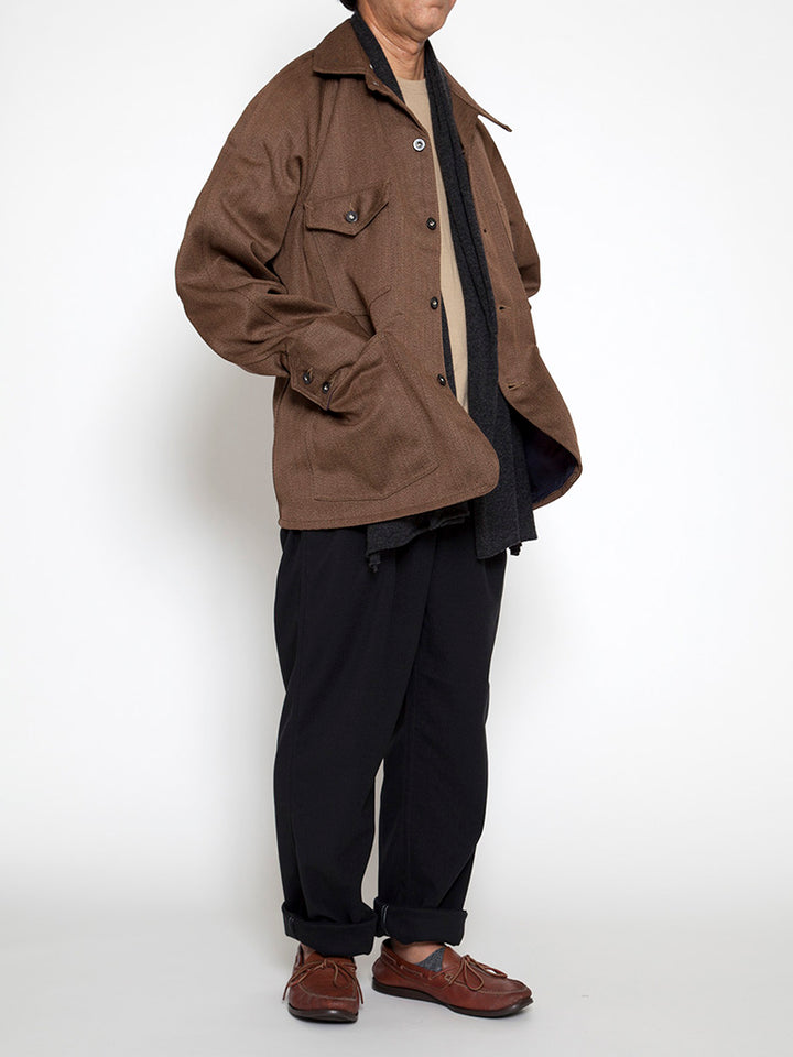 POST O'ALLS × THE CORONA UTILITY - PC1102・ #1102 Engineer's Jacket / CORONA・Cavalry Twill