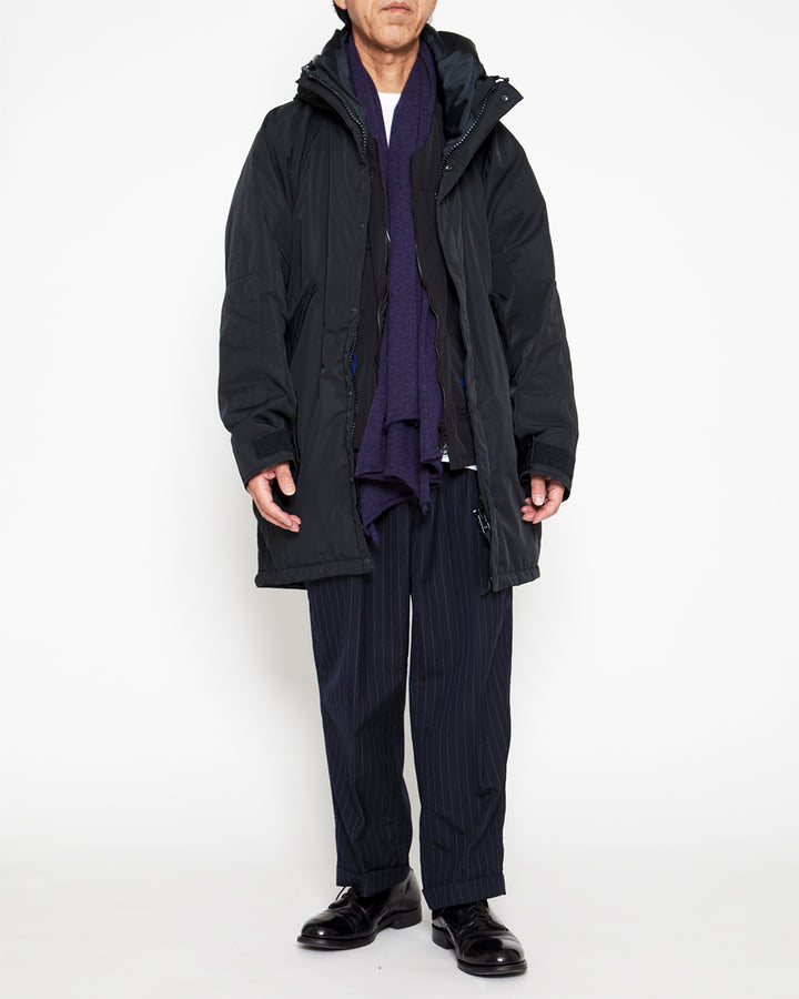 CJ008・G-1 Parka Coat / Ester Gabardine - Black