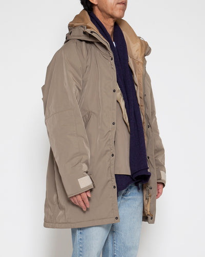 CJ008 - CORONA・G-1 Parka Coat / Ester Gabardine - Beige