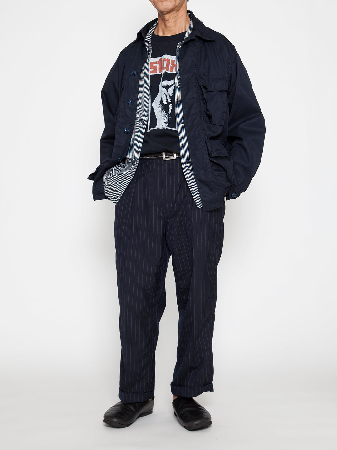 CJ025・B.D.U Jacket 22 / High Density Cotton Gabardine - Midnight Navy