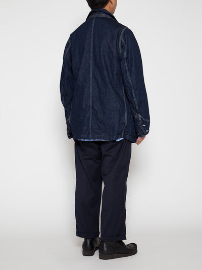 CJ043 - CORONA・Myrtle Work Coat / 10oz Indigo Denim