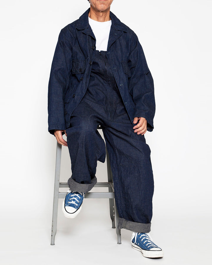 CS022・Navy Utility Jac Shirt / Indigo Denim