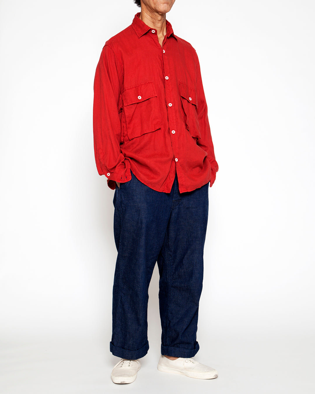 CS081・Hunter Hiker Jac Shirt / Red