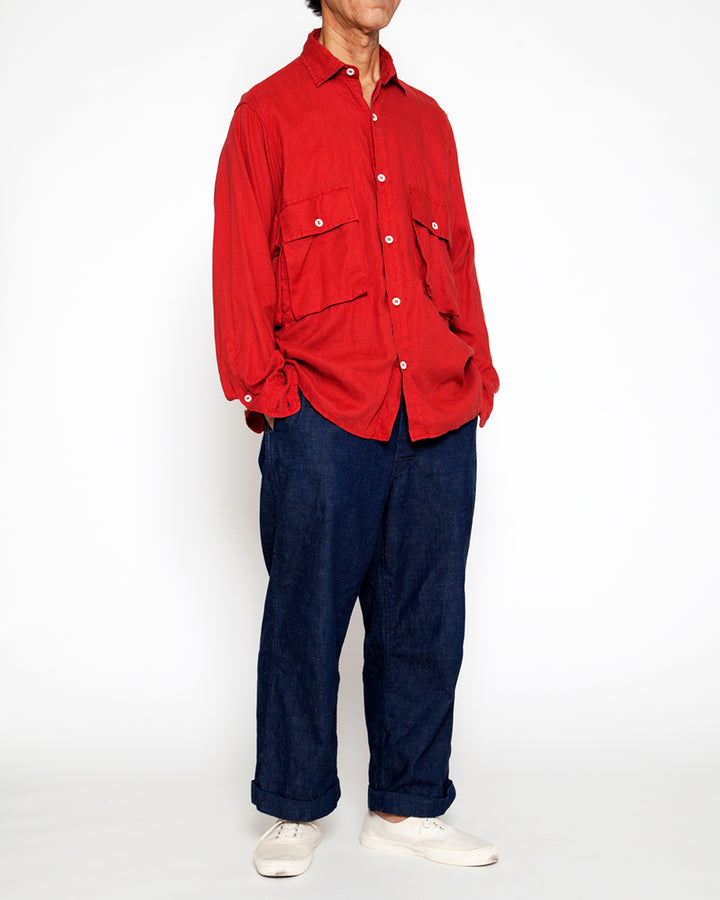 CS081・Hunter Hiker Jac Shirt / Red