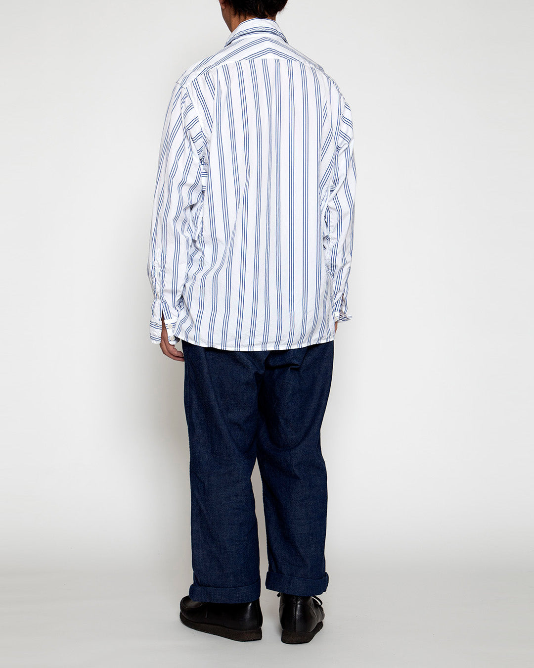 THE CORONA UTILITY・Hunter Hiker Jac Shirt / White × Blue