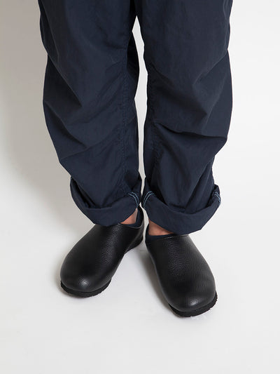 CZ010 - NAKAMURA SHOES × CORONA・Goat Skin Easy Slip-On - Black