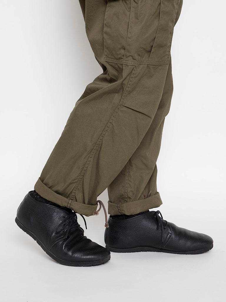 NAKAMURA SHOES × THE CORONA UTILITY - CZ011・Black Goat Skin Easy Chukka