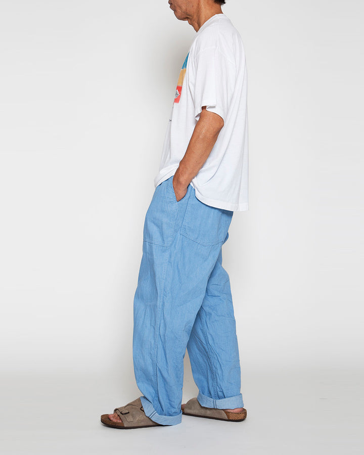 FATIGUE SLACKS - FP001・UTILITY SLACKS / 8oz Bleached Denim