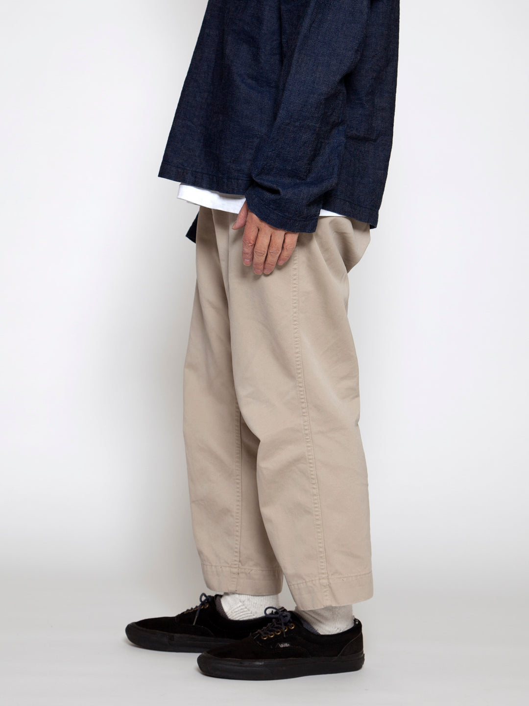 FATIGUE SLACKS - FP010・"DESERT SLACKS" / Cotton Chino Cloth - Khaki
