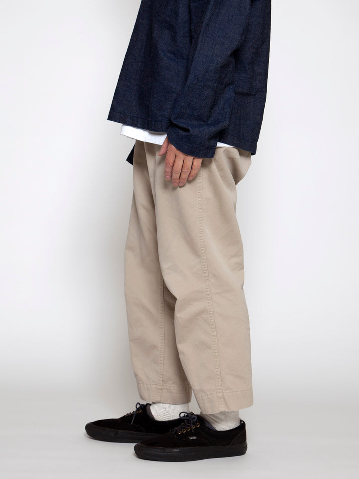 FATIGUE SLACKS - FP010・"DESERT SLACKS" / Cotton Chino Cloth - Khaki