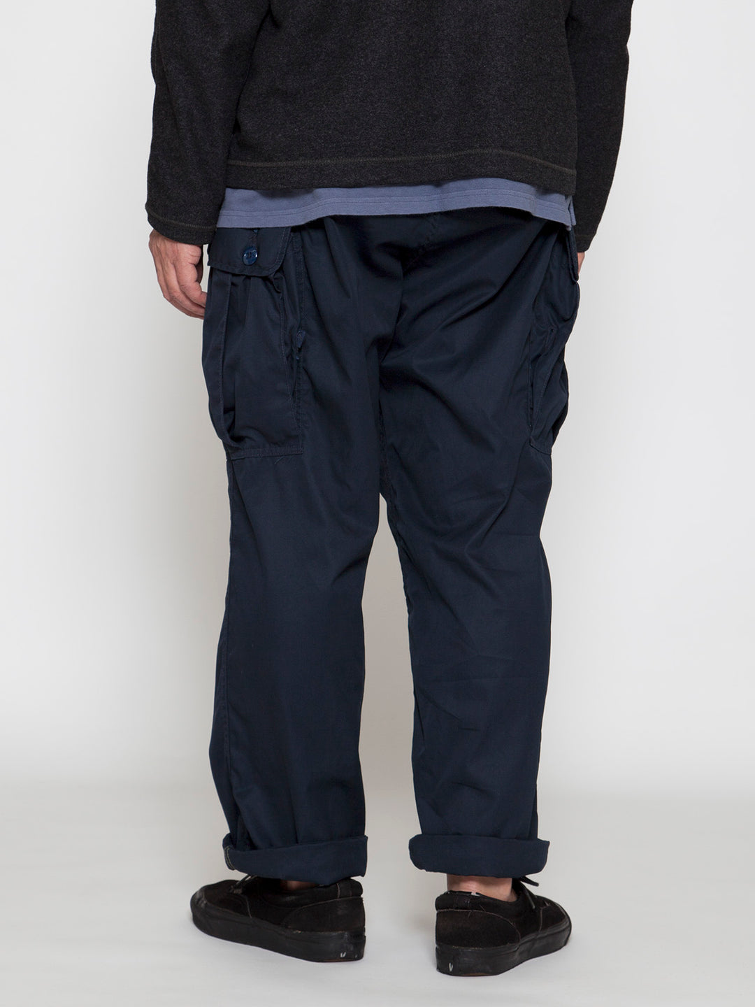 FP013・"VIETNAM SLACKS" / High Density Cotton Gabardine - Midnight Navy
