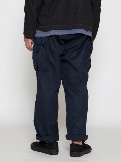 FP013 - FATIGUE SLACKS "VIETNAM SLACKS" / High Density Cotton Gabardine - Midnight Navy