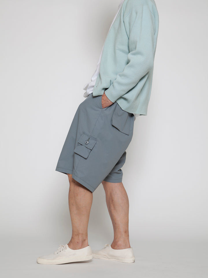 FATIGUE SLACKS - FP014E・"TIGER EASY SHORT SLACKS" / Polyester Ripstop - Light Grey