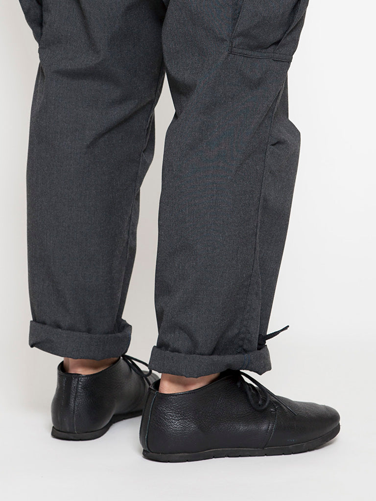 NAKAMURA SHOES × THE CORONA UTILITY - CZ011・Black Goat Skin Easy Chukka