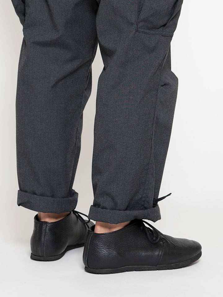 NAKAMURA SHOES × THE CORONA UTILITY - CZ011・Black Goat Skin Easy Chukka