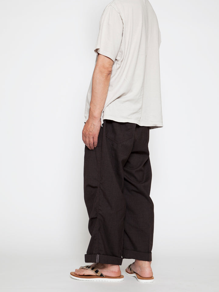 FP005E・"AGGRESSOR EASY SLACKS" / Wool Tropical Cloth - Brown