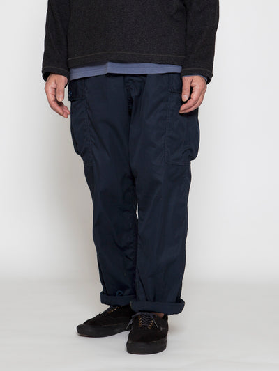 FP013 - FATIGUE SLACKS "VIETNAM SLACKS" / High Density Cotton Gabardine - Midnight Navy