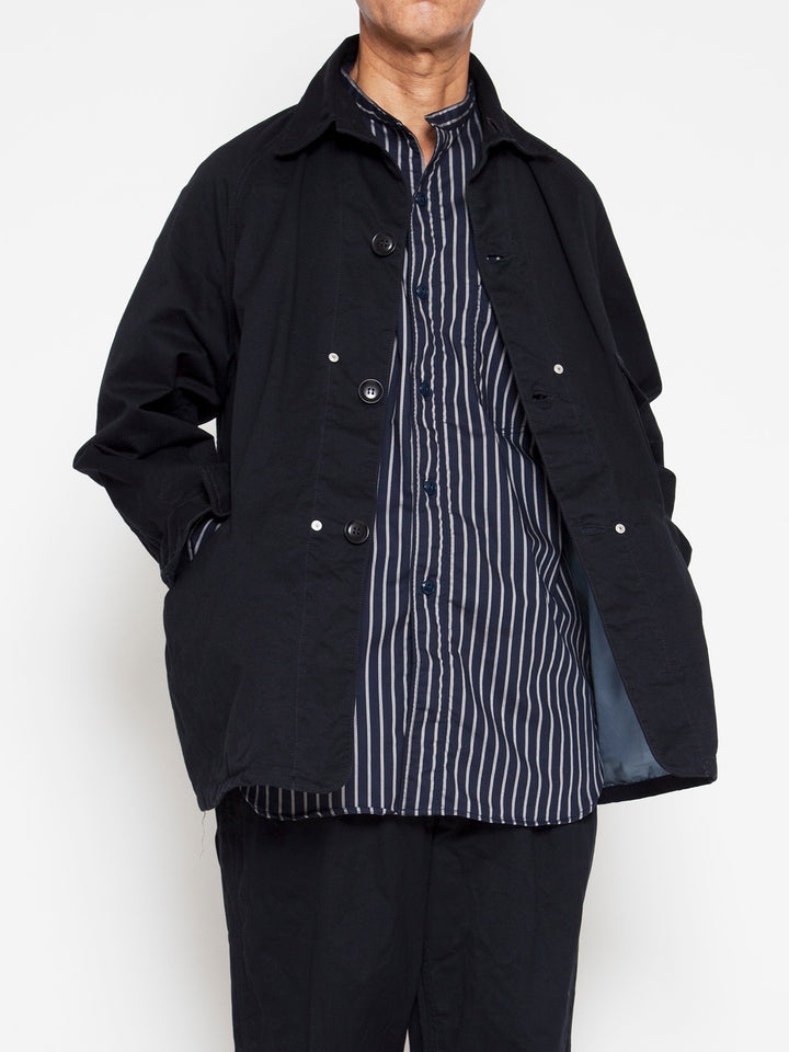 CJ001・Utility Game Jacket / TAKEYARI BIZEN #1 Twill - Midnight Navy