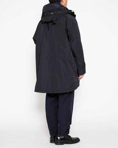 CJ008 - CORONA・G-1 Parka Coat / Ester Gabardine - Black