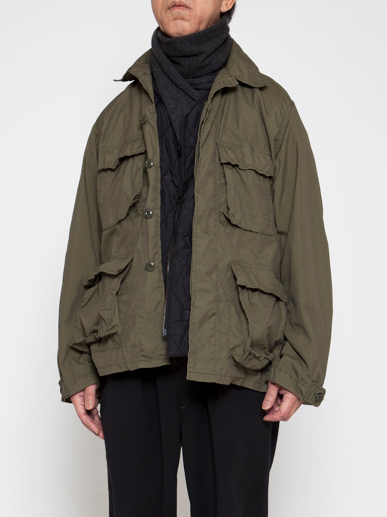 CJ025 - CORONA・B.D.U Jacket 22 / M-51 NYCO Parka Shell - OD