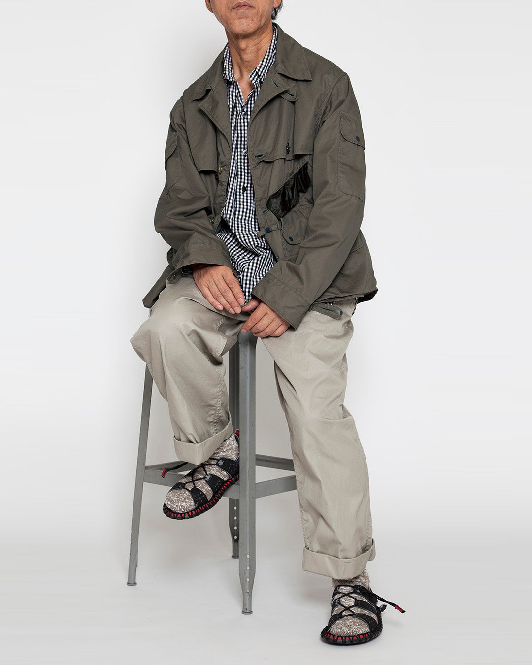 THE CORONA UTILITY - CJ050・STREAM JACKET / Pewter