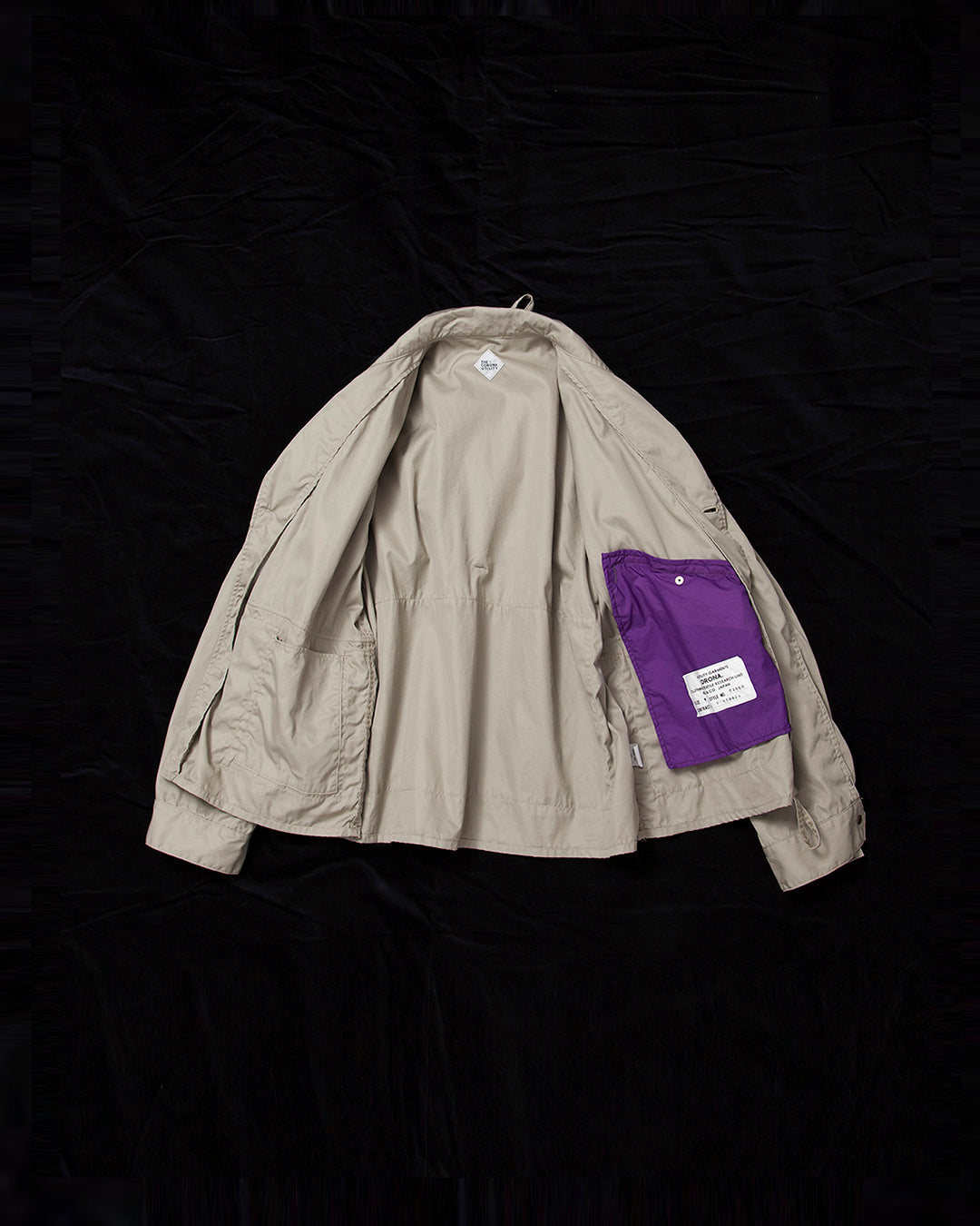 THE CORONA UTILITY - CJ050・STREAM JACKET / Sand Beige