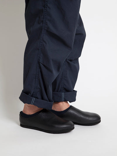 CZ010 - NAKAMURA SHOES × CORONA・Goat Skin Easy Slip-On - Black