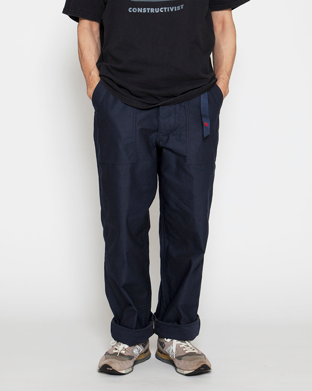 FP001・UTILITY SLACKS / Navy