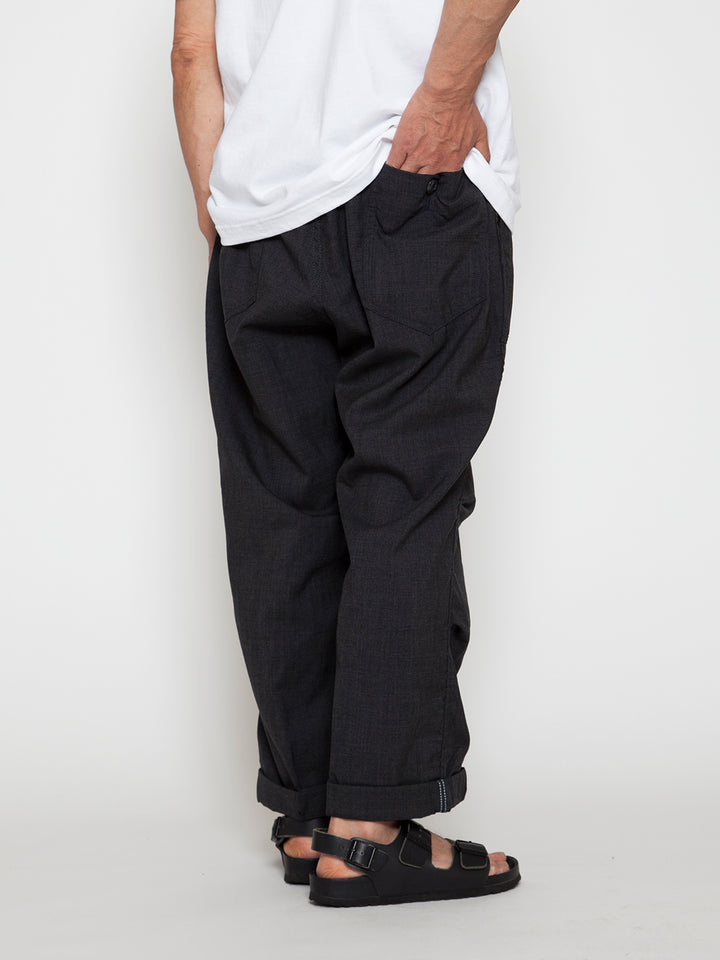 FP005E・"AGGRESSOR EASY SLACKS" / Wool Tropical Cloth - Charcoal