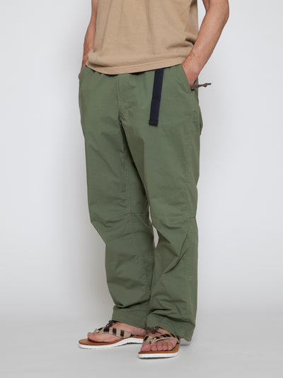 FP007E - FATIGUE SLACKS "EX-48 EASY SLACKS" / Nylon + Cotton Ripstop - Tropical Green