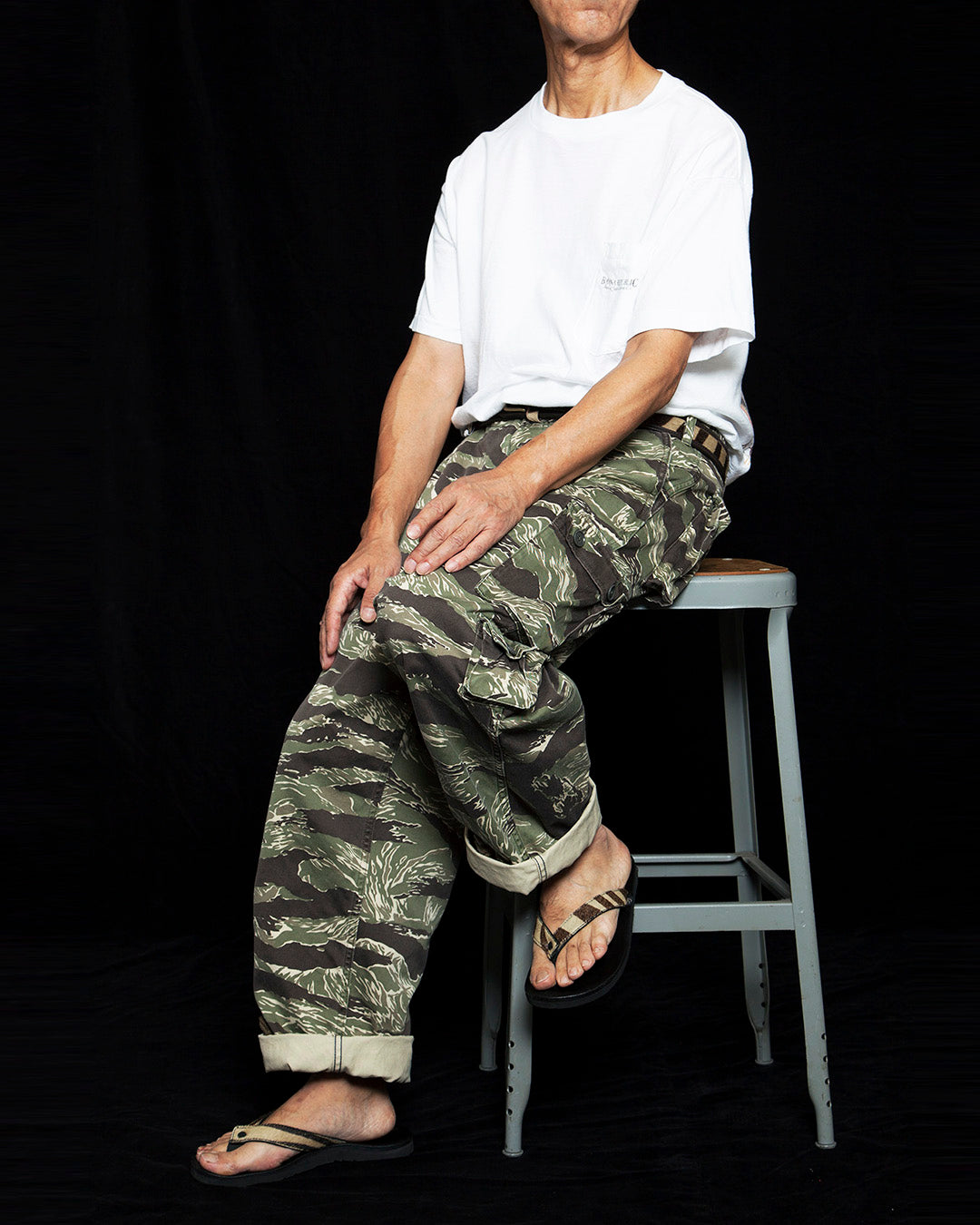 FATIGUE SLACKS - TIGER SLACKS / Tiger Stripe w/Special Bio Wash