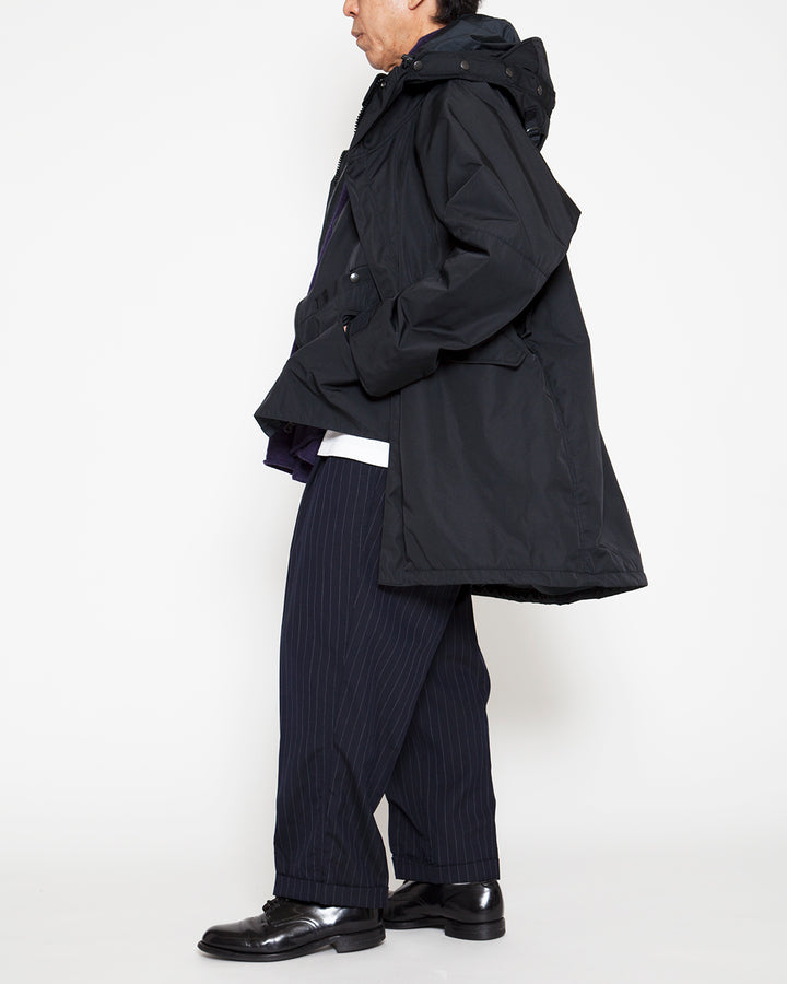 CJ008・G-1 Parka Coat / Ester Gabardine - Black