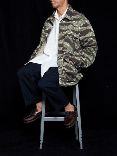 THE CORONA UTILITY・B.D.U Jacket / Tiger Stripe・Combat Fatigue Pattern Twill w/Special Bio Wash