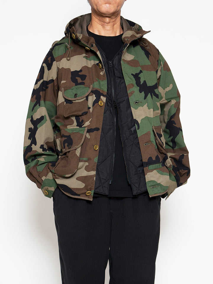 CJ039・Kerry's Parka 20 / NYCO Woodland Camouflage Pattern Twill from U.S