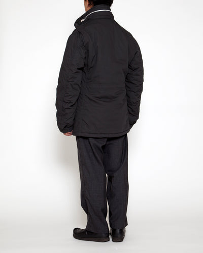 CJ112 - A-1 CLOTHING × THE CORONA UTILITY・M-65 Field Jacket / GI-Poplin × POLARTEC ALPHA - Black
